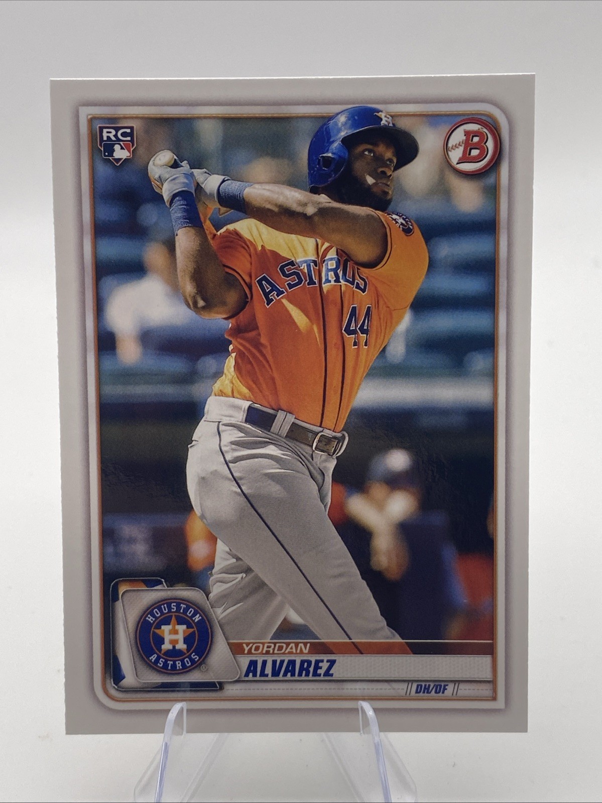 2020 Bowman Yordan Alvarez #25 Rookie Card (RC)
