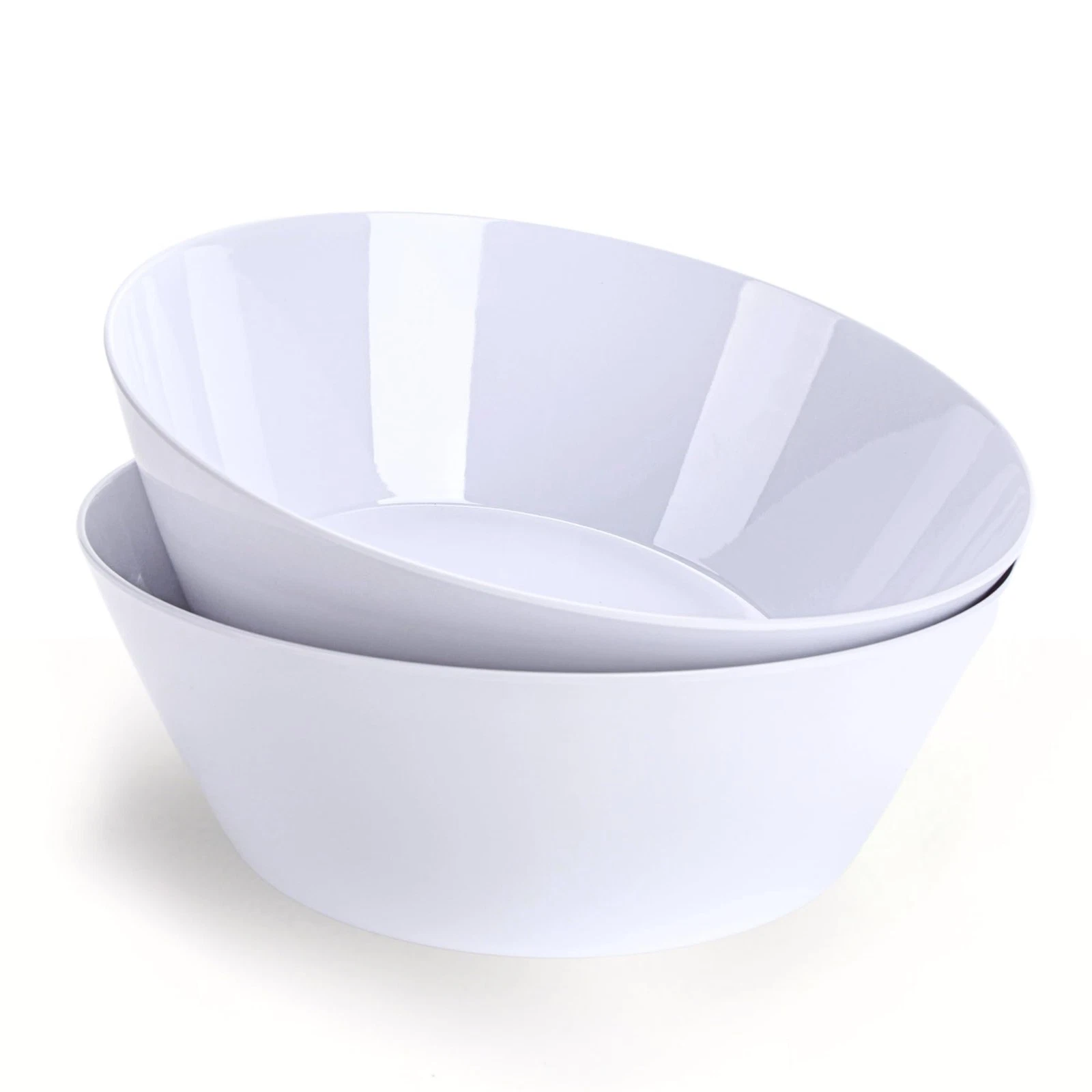 11.5-Inch Melamine Mixing Bowls (Set of 2) - Unbreakable and Reusable Large S...