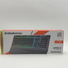 SteelSeries Apex 3 MR0089 Wired Keyboard Black