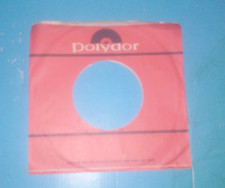 POLYDOR Red/White SLEEVE ONLY 1 NO RECORD 45 L K