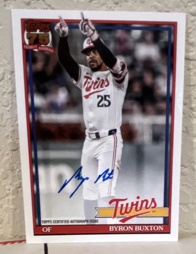 2026 Topps Series 1 Byron Buxton Red Foil (RAW)