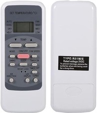 Universal remote control replacement for air conditioner