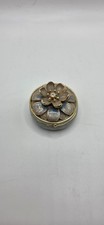 Jane Seymour Grand Hotel Collection Emaille Blume Schmuckk&auml;stchen Floral
