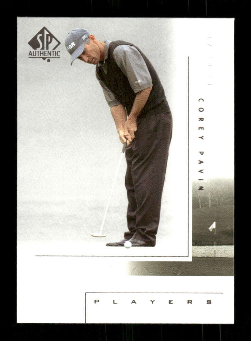 2001 SP Authentic #110 Corey Pavin NM+ MP BXCP15