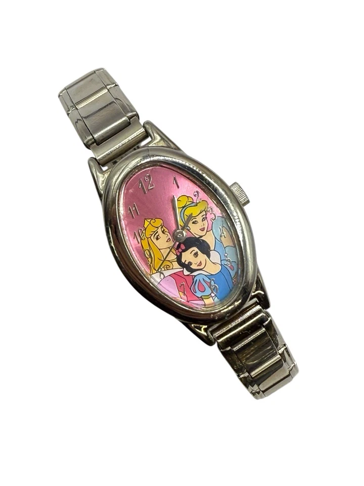 Disney SII Seiko Princesas Aurora Cenicienta Reloj Nieve Dije Banda  Foto 2 de 4