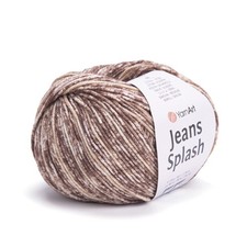 Yarnart Jeans Splash Cotton Yarn 50G 160M Sport Weight For Summer Projects