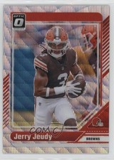 2024 Panini Donruss Optic Premium Box Set Wave Prizm 23/300 Jerry Jeudy #48 15bk
