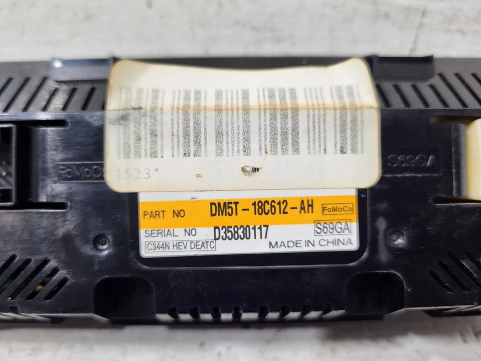 Ford C-Max 2013-2016 unidad de control de temperatura de calor aire acondicionado OEM LKQ Foto 3 de 4