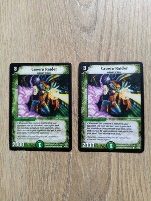 2x Cavern Raider - LP | 46/55 DM-09 - Duel Masters TCG