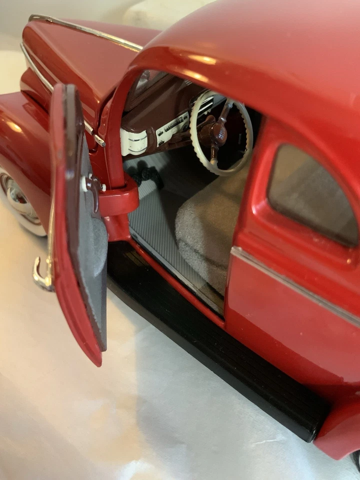 1940 Ford Deluxe Coupe, Danbury Mint, Orig Box, Cert Title Replica, See Descript - Image 2 of 4