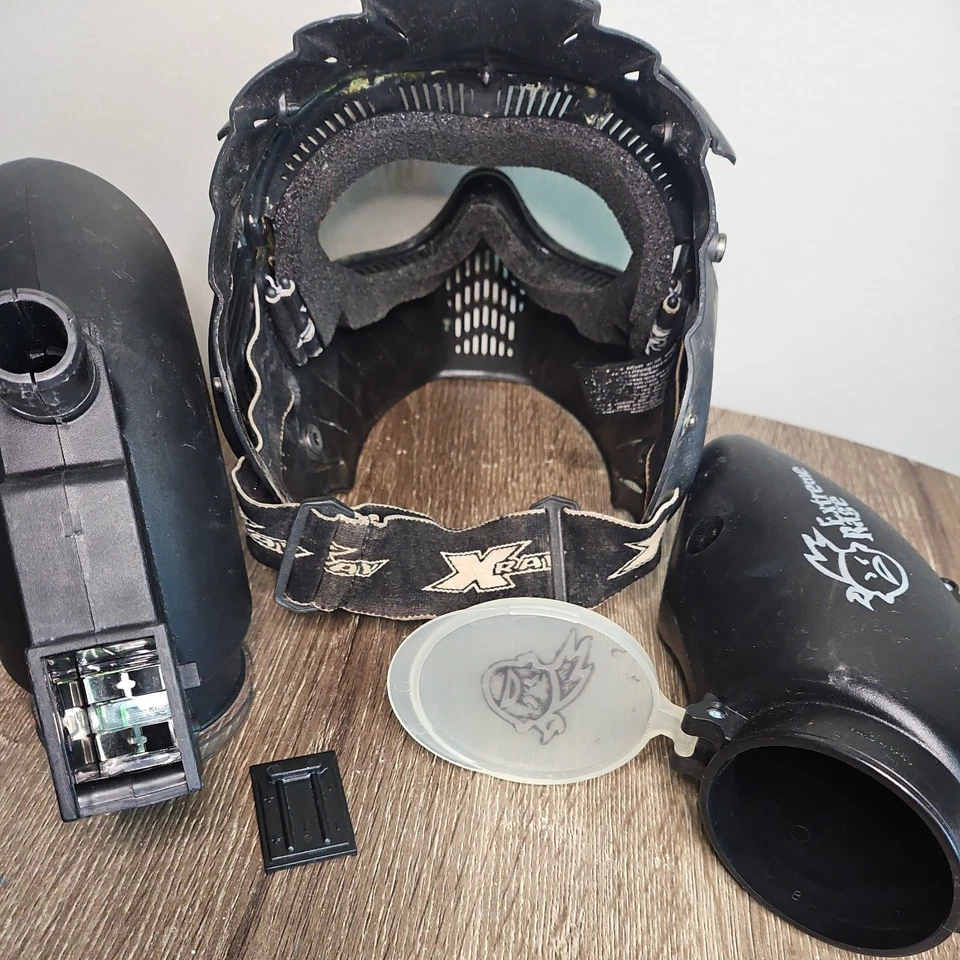 PAINTBALL FACE MASK HELMET and Paintball Hopper and more OEB - Image 3 of 4