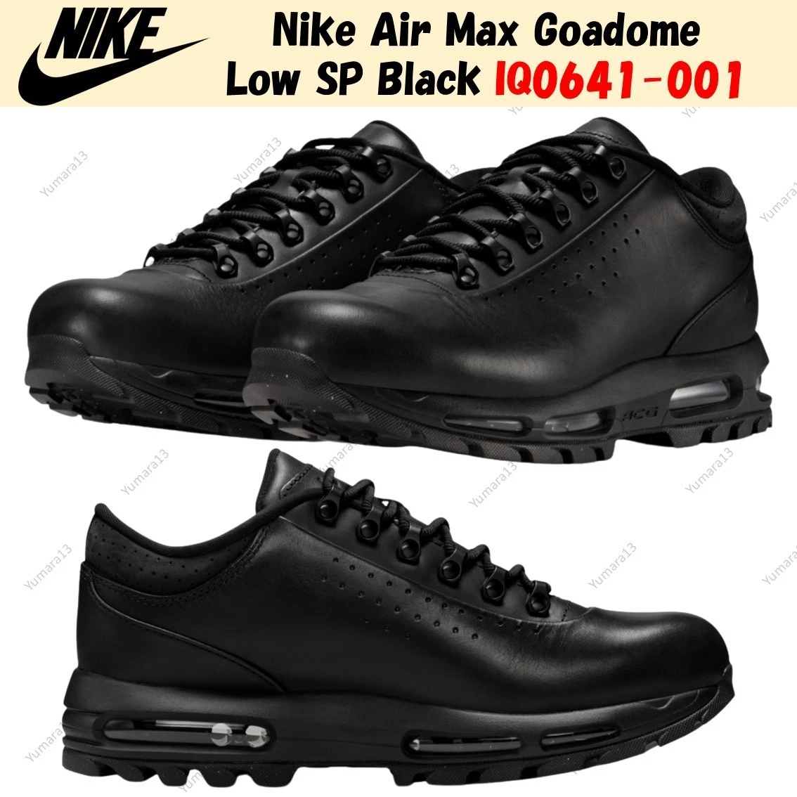 Preços baixos em Nike Air Max Goadome Black | eBay