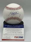 Matt Holliday Signed Autograph Official Major League Baseball PSA World Series