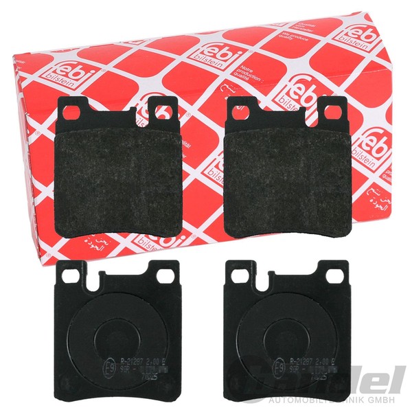Febi BremsbelÄGe Hinten FüR Mercedes C-KLASSE W202 S202 CLK A208 A209 C208 C209-image