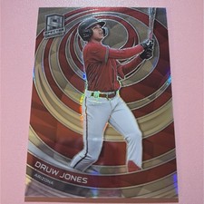 2023 Panini Chronicles - Spectra Druw Jones #76 Holo Prizm (RC)
