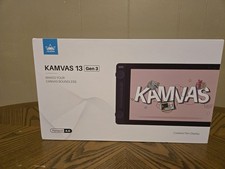2024 HUION Kamvas 13 Gen 3 13.3" Drawing Tablet Pen Display 16384 PenTech 4.0