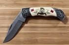 Robert E Lee Confederate State of America Collectors  Folding Knife 8” Opened — photo 5
