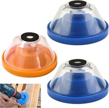 3 Pack Drill Dust Collector Bowl Catcher Non-Debris Collecting Cover for Electri