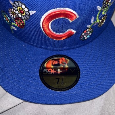 Takashi Murakami x MLB Tokyo Series New Era 59Fifty Cubs Hat Blue