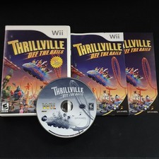 Thrillville Off the Rails Nintendo Wii 2007 Complete with Manual CIB