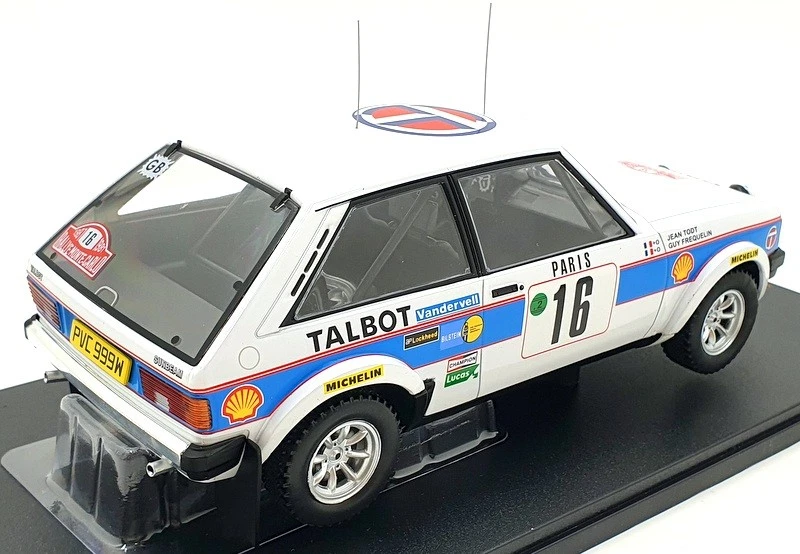 IXO 1/18 Scale 18RMC095A - Talbot Sunbeam Lotus #16 RMC 1981 G.Frequelin - Image 2 of 4