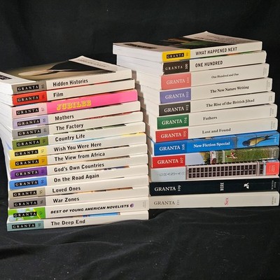 Granta Magazine Lot #85 110 COMPLETE RUN 26 Issues Literary Journal Collection