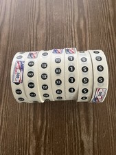 Clear Clothing Size Strips Stickers Labels, Sizes S-XXL - 7 Pack 3500 stickers