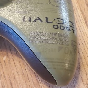Official Xbox 360 Halo 3 ODST Limited Edition Wireless Controllers. Pair