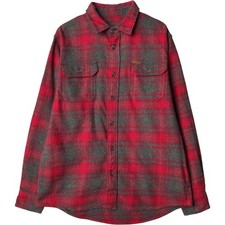Used Orvis long-sleeved flannel check shirt men's size M equivalent