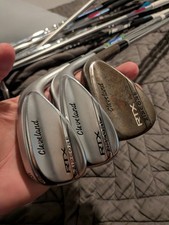 Good Right Cleveland rtx zipcore tour satin,raw wedge set.52,56,60.