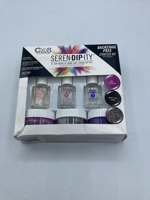 Color Club Serendipity Backstage Pass Starter Kit Nail Color Dip Kit NEW IN BOX