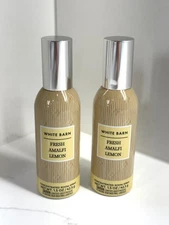2 New Bath & Body Works Fresh Amalfi Lemon Concentrated Room Spray 1.5 oz ea HTF