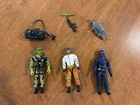 1980s  GI Joe Accessories Weapons Action Figures Vintage ARAH 3.75 Lot