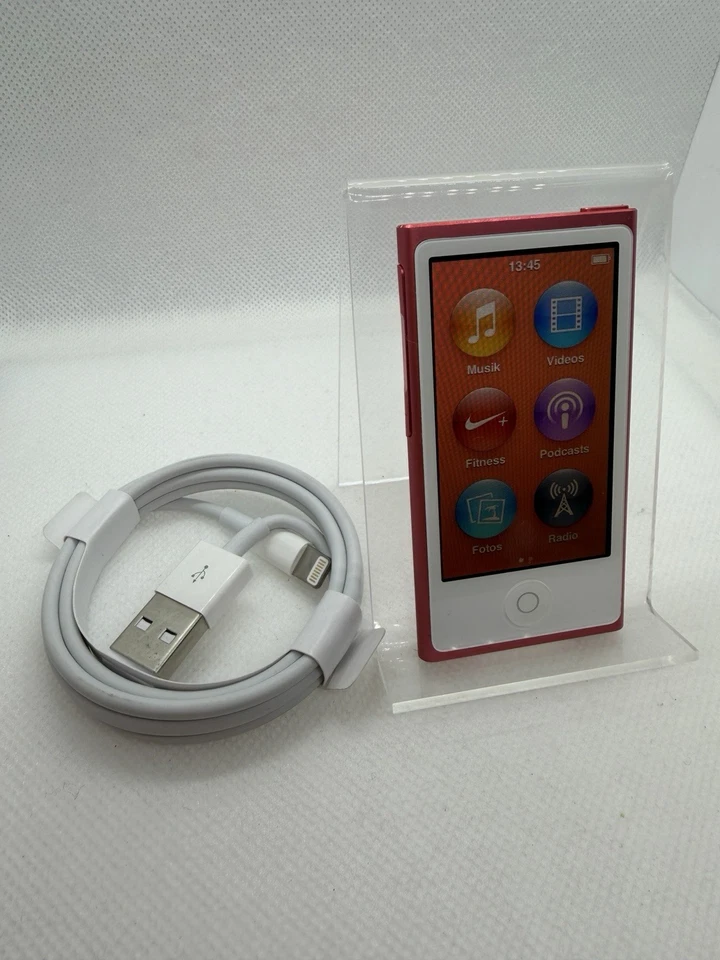 Apple Ipod Nano 7. Generación 7G (16GB) Rosa Mp3 Player Usado #7171 - Imagen 2 de 4