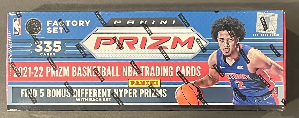 2箱セット 未開封 PANINI PRIZM 2021-22 NBAカード 2021-22 Panini Prizm NBA Complete Set (All Silver Wave Prizm