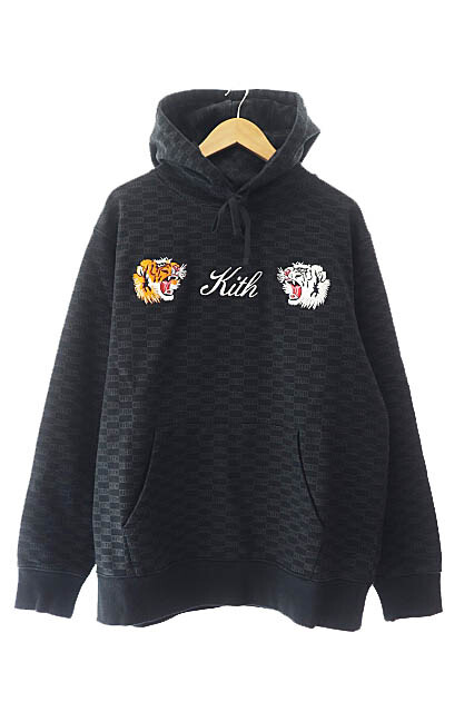 Kissyork City Kith Nyc Tokyo Limited Tiger Souvenir Hoodie Black 