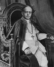 Roman Catholic POPE PIUS XI Glossy 8x10 Photo Church Print Priest Poster