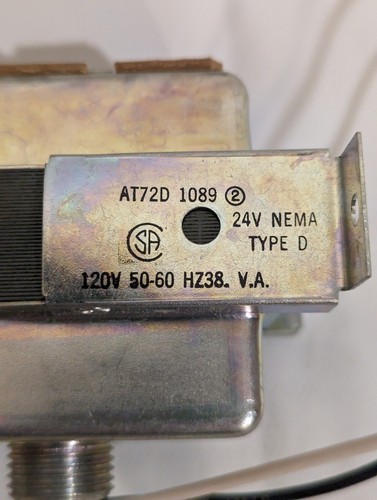 LOT 23x NEW Honeywell AT72D 1089 Class 2 Transformer 120V 50/60Hz 24V Type D - Picture 3 of 4