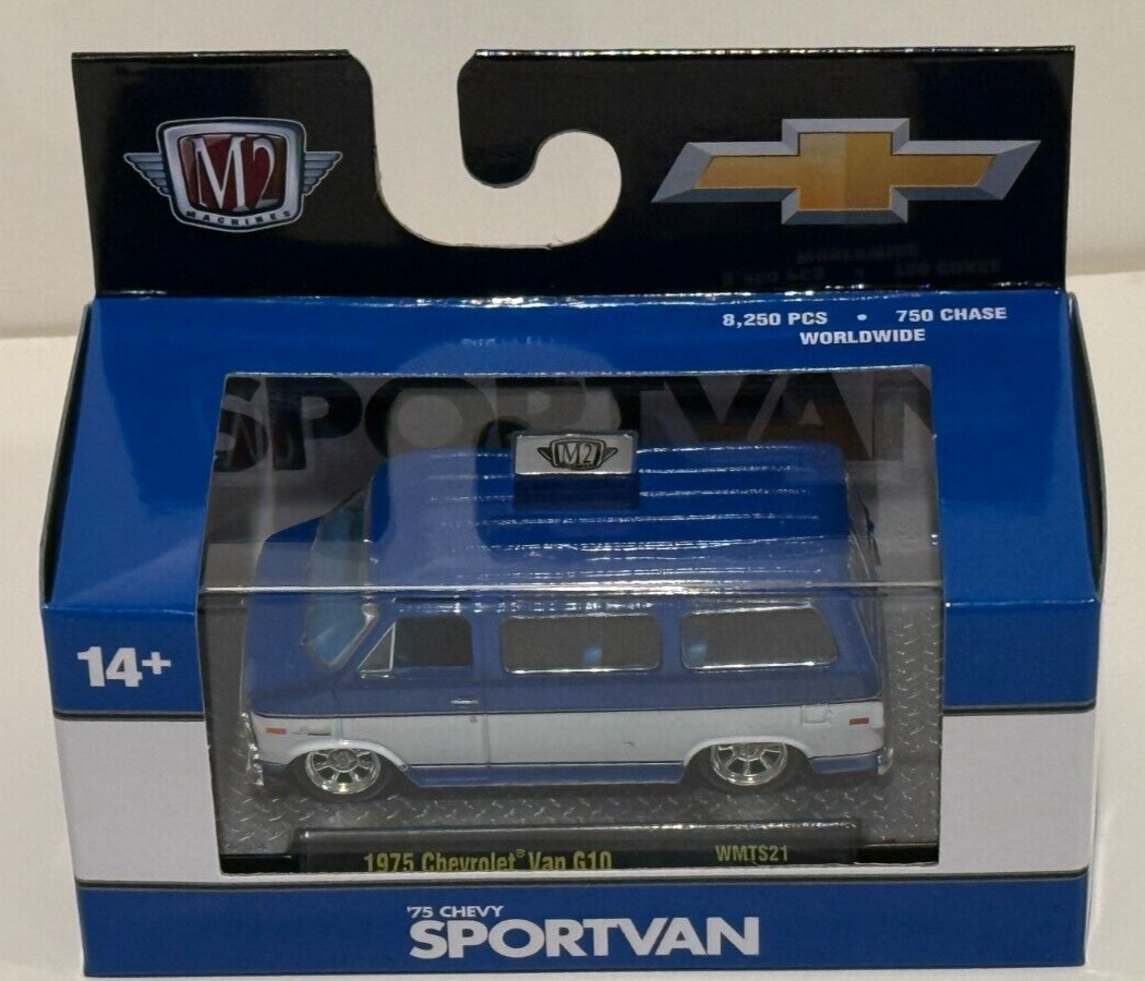 M2 MACHINES 1975 Chevrolet Van G10 WMTS21 24-110 SportVan