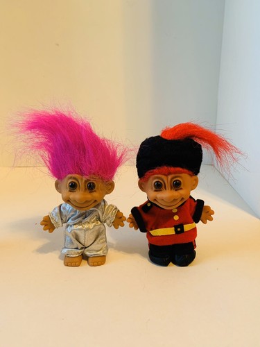 Russ Troll Ice Skater I Love Biking Astronaut Palace Guard Lot 4 - Picture 2 of 10