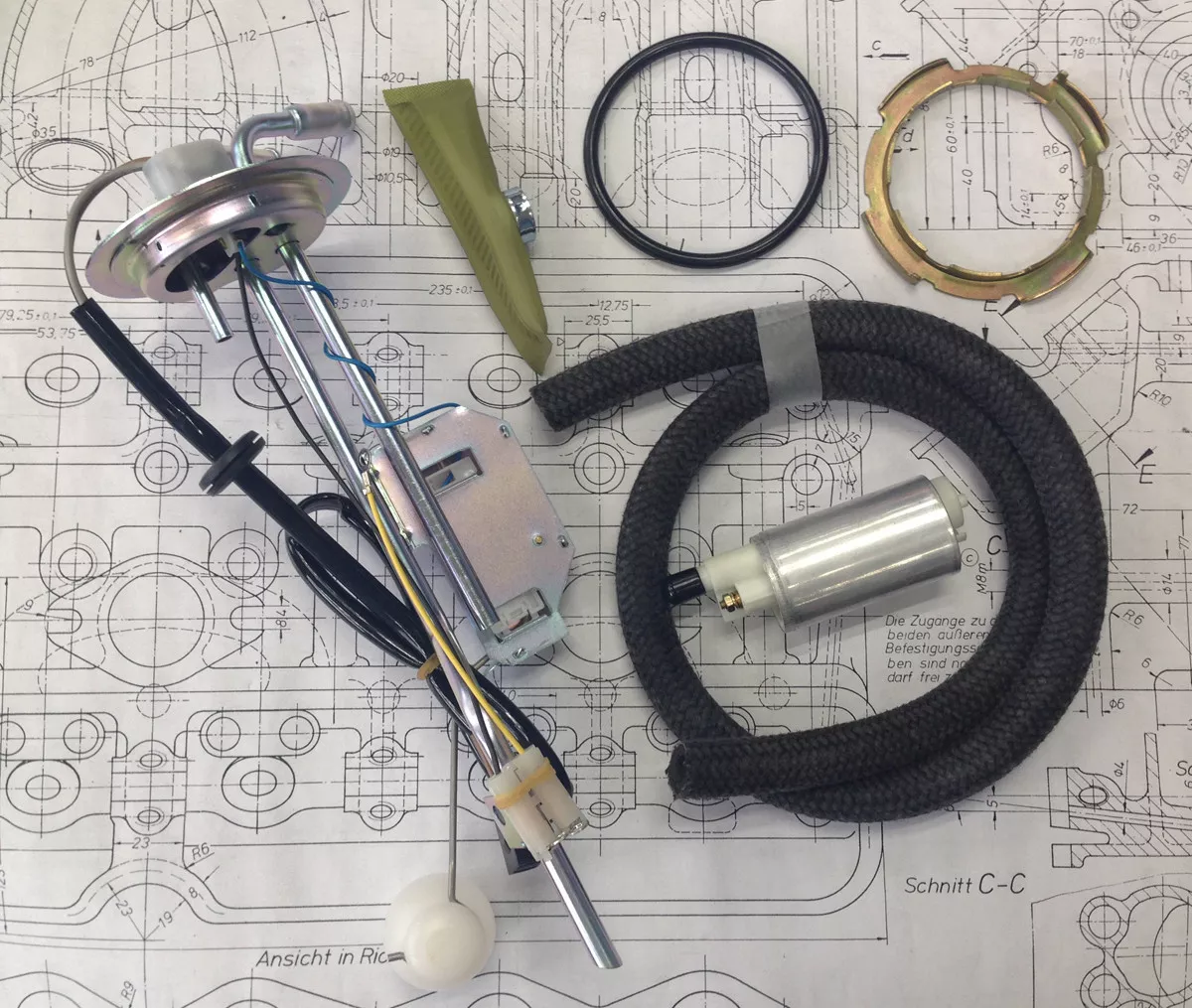 Volvo 240 in tank fuel pump deals