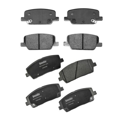 Front Rear Ceramic Brake Pads Kit For Hyundai Palisade 2020 2020 2023 3.8L