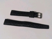 Vintage NOS TROPIC MOD. DEP. 22426 16MM SKIN DIVER RUBBER STRAP Swiss Made INOX