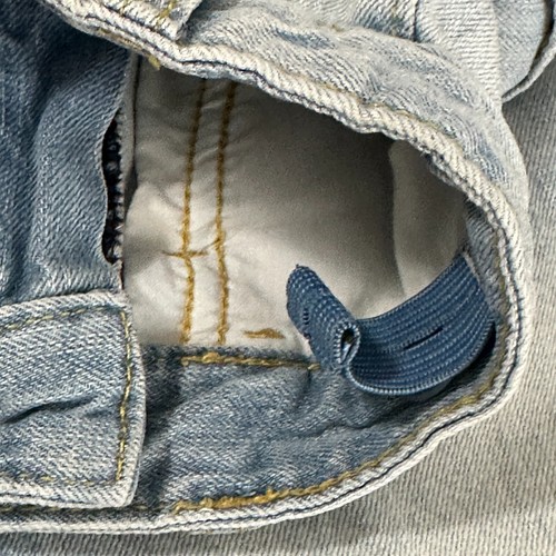 Cat &Jack Shorts Boys Sz 10 Blue Denim Skinny Adjustable Waist LT Wash Cotton - Picture 9 of 15