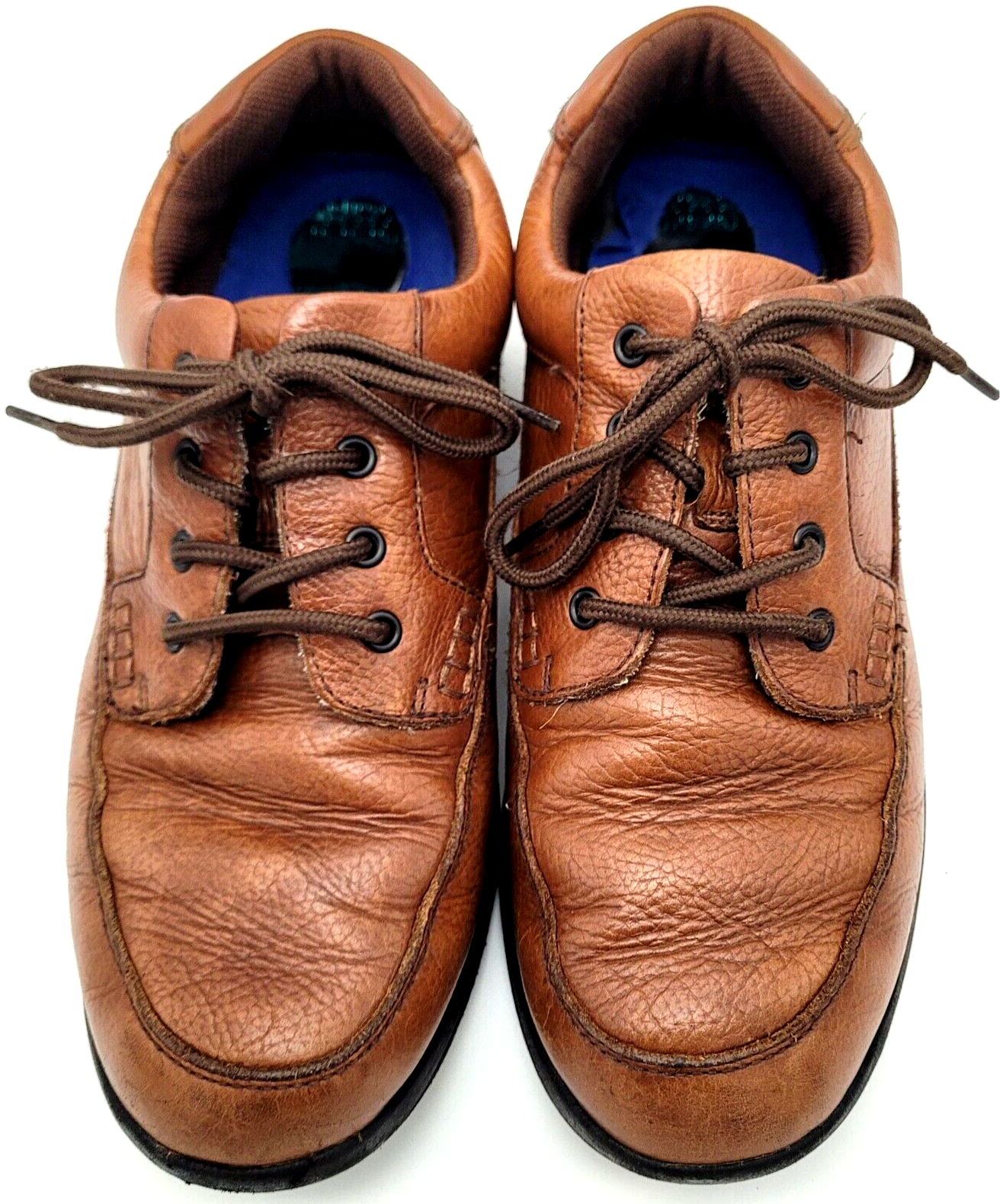 SAOLA Nunn Bush Cam Moc Toe Oxford Style 84694 222 colore cognac cadente uomo taglia 11 5