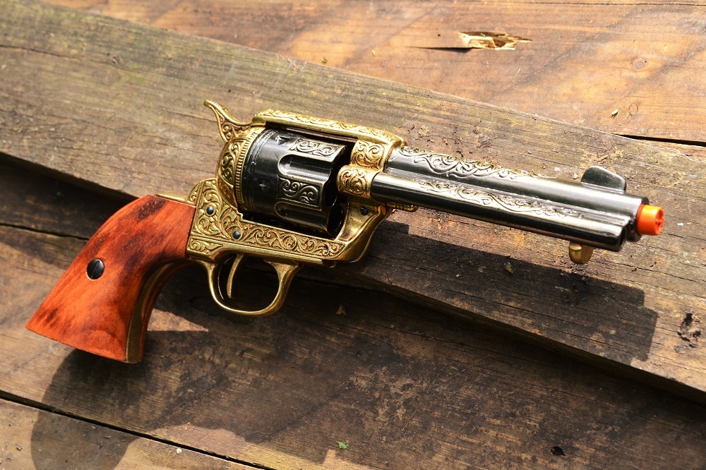 Colt M1873 Peacemaker Old West Revolver - 1873 - Non-Firing Denix