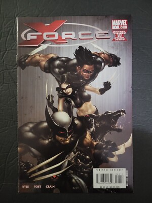 X-Force #1 NM KEY! 1st App of Eli Bard! (2008 MARVEL) 1st Printing Clayton Crain