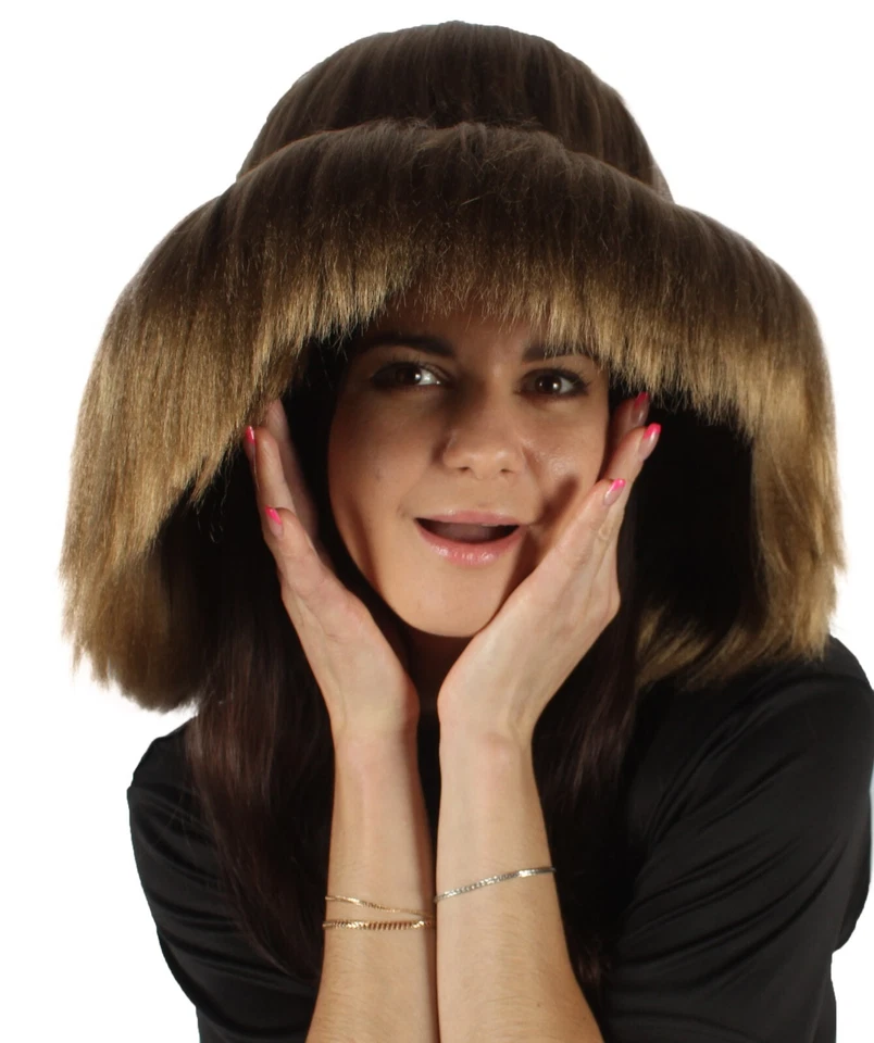 Adult Unisex White Furry Bucket Hat Cosplay Accessory | HA-039 - Image 3 of 4