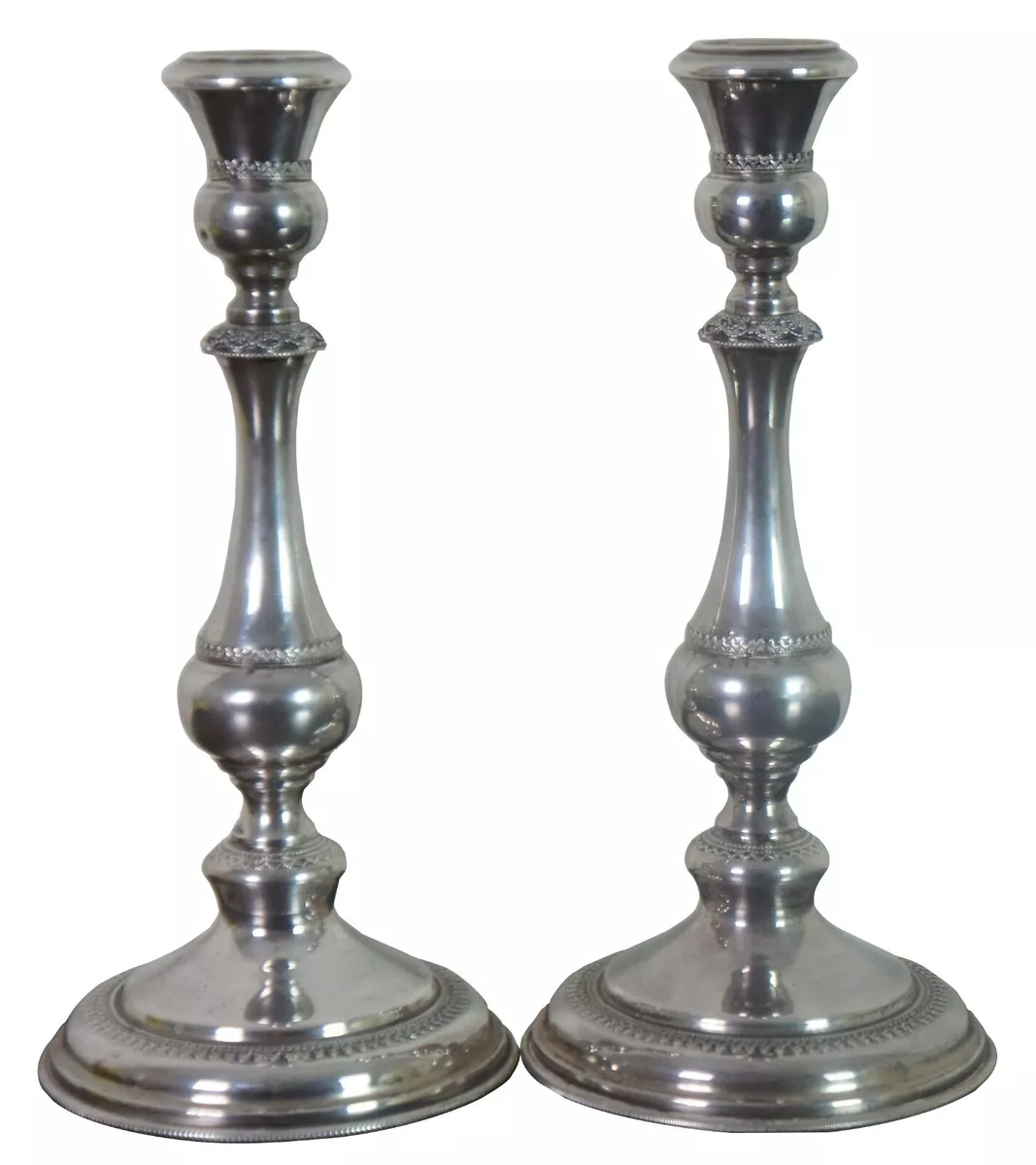 Sterling silver hotsell shabbat candlesticks