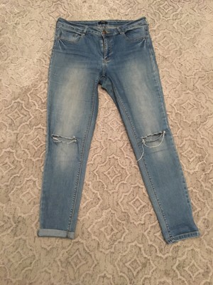 faded boyfriend jeans